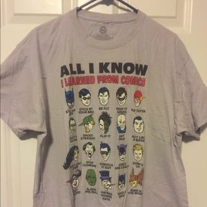 DC Comics Batman Superman All I Know Shirt